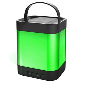 Haut-parleur stéréo sans fil Blue Tooth de style le plus récent avec lampe de table à lumière LED RVB Portable extérieur sans fil K Song Tablet PC Speaker - Product Image 2