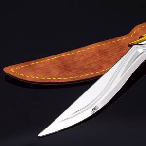 Espada Sovereign de Valorant de 18 cm, Totalmente Metálica con Funda de Cuero, Coleccionable para Juegos, Adorno, Espada, Llavero, Colgante, Regalo para Niño - Product Image 5