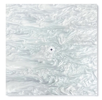 Plaque acrylique découpée au laser sur mesure - Écologique, imperméable, motif marbre nacré (épaisseur 3-5 mm) pour la décoration intérieure de luxe