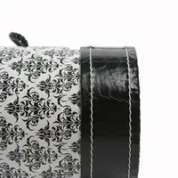 Tube d'emballage rond en papier personnalisé de luxe avec ruban en soie pour cosmétiques, parfums, cuir, vin, bougies, emballage cadeau