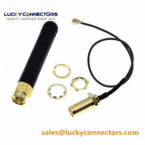 Antena Lucky Communication de 3dBi y 2.4GHz para Radio FM/AM de Coche y Comunicación GSM (Negra) - Product Image 3