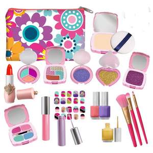 <span class=keywords><strong>Jeu</strong></span> de jouets cosmétiques EVA pour enfants, lot de 19 pièces, <span class=keywords><strong>maquillage</strong></span> en toute sécurité et pas réel, cadeau d'<span class=keywords><strong>habillage</strong></span> et de beauté pour filles - Product Image 2