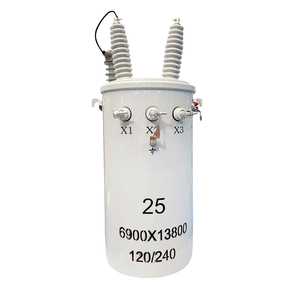 Transformador de Poste JIKAI 10kV 10KVA Monofásico Tipo CSP Modelo S11 con Bobinado de Cobre/Aluminio Baja Pérdida ISO 50/60Hz Distribución - Product Image 4