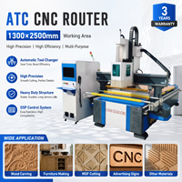 Machine CNC de gravure et de découpe neuve en stock, modèle CA-1325 1530, 4*10 pieds, routeur CNC 3D pour le bois