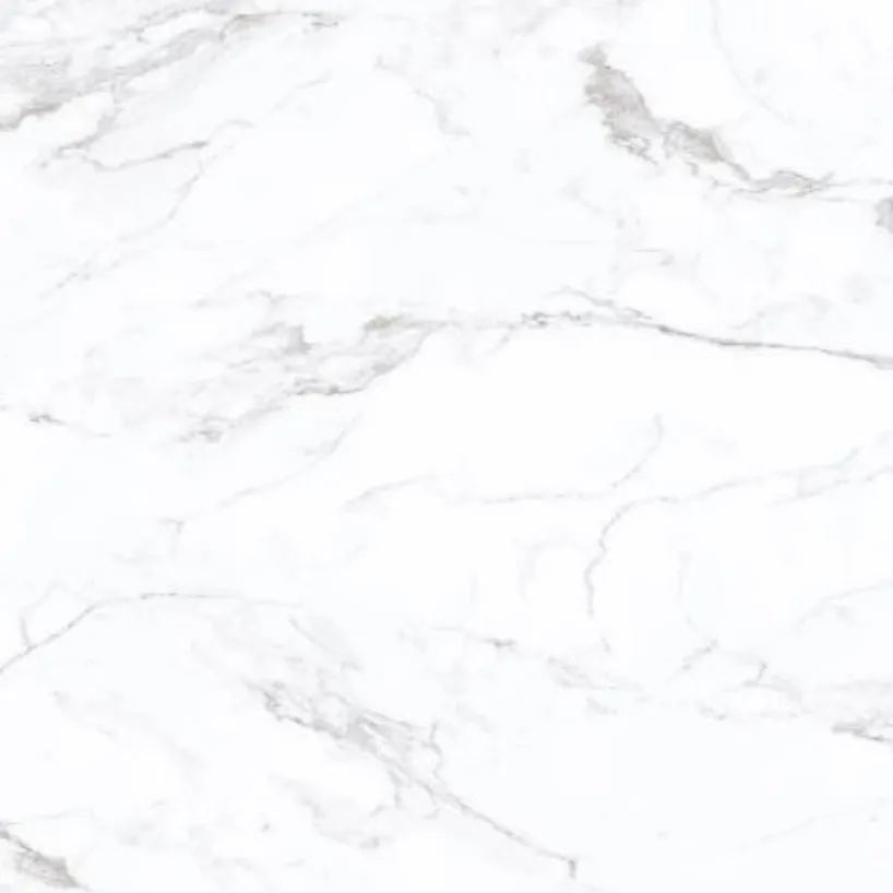 Pièces de dalle de marbre blanc artificiel de nouvelle conception coupées à la taille murs de plaque de roche de carbone roches de cristal