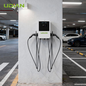 Chargeur AC double pistolet <span class=keywords><strong>de</strong></span> type 2 22 kW, station <span class=keywords><strong>de</strong></span> <span class=keywords><strong>recharge</strong></span> commerciale pour véhicules électriques avec protocole OCPP - Product Image 1