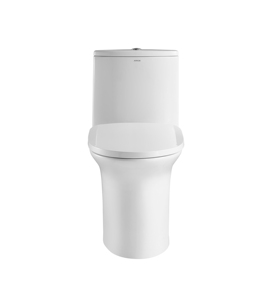 โถสุขภัณฑ์แบบชิ้นเดียวทรงสี่เหลี่ยมผืนผ้า ยี่ห้อ Arrow รุ่น Modern พร้อมระบบ Jet Siphon และระบบ Dual Flush แบบ S-trap - Product Image 2