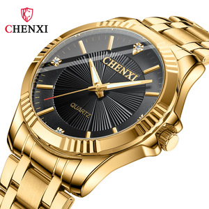 Orologio da Polso Dorato per Coppie, Vendita all'Ingrosso, Orologio al Quarzo per Uomo, Commercio Estero, Prodotto in Cina - Product Image 3