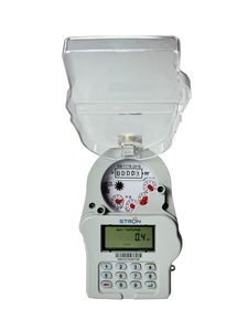 <span class=keywords><strong>Compteur</strong></span> <span class=keywords><strong>d</strong></span>'<span class=keywords><strong>eau</strong></span> prépayé STS à clavier en laiton IP68 LoRa RF anti-effraction, multi-tarifs pour maison et appartement R100, jet multiple, à jetons - Product Image 1