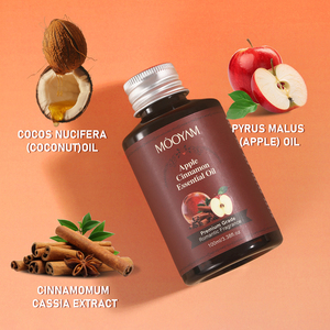 100ML Cinnamon Apple Essential <strong>Oil</strong> Body <strong>Oil</strong>-Gently Moisturizes &amp; Smooths Skin Locks Moisture Anti-Aging &amp; Brightening Benefits - Product Image 4