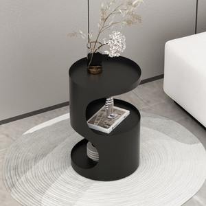 <span class=keywords><strong>Table</strong></span> d'appoint flottante minimaliste nordique, <span class=keywords><strong>table</strong></span> basse ronde tendance style Instagram, <span class=keywords><strong>table</strong></span> <span class=keywords><strong>de</strong></span> chevet avec rangement pour chambre à coucher - Product Image 4