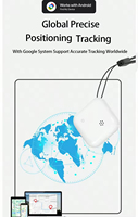 Localisateur intelligent anti-perte compatible avec la fonction Localiser de l'application IOS, traqueur de clés avec puce intégrée pour enfants et téléphones, traceur GPS intelligent.