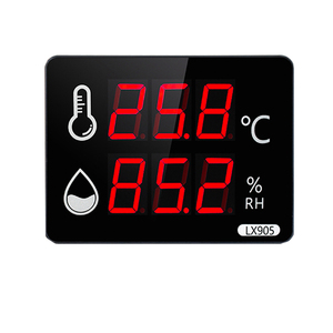 Thermomètre numérique et hygromètre d'ambiance avec écran LED, mesure de la température et de l'humidité pour la maison, modèle LX905C - Product Image 1