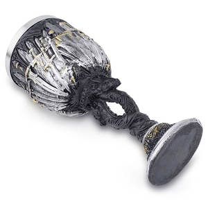 <span class=keywords><strong>Copa</strong></span> Antigua <span class=keywords><strong>de</strong></span> Acero Inoxidable, <span class=keywords><strong>Copa</strong></span> <span class=keywords><strong>de</strong></span> Resina Medieval con Diseño <span class=keywords><strong>de</strong></span> Espada y Canción <span class=keywords><strong>de</strong></span> Hielo y <span class=keywords><strong>Fuego</strong></span> - Product Image 5