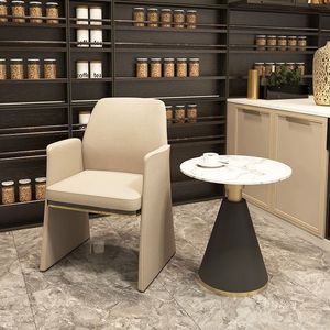 Hotel Chair Modern Leather Upholstered Indoor Dining Chair For Reception Meeting Use - Product Image 4