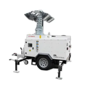 5M~7M Mobile/Trailer LED Hydraulic Diesel Lighting Towers