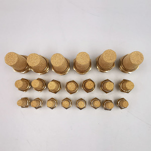 Filtro Silenziatore Pneumatico Sinterizzato in Polvere di Rame Bronzo Serie BSL-A a Forma Conica - Product Image 4