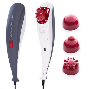 Ita Handheld Massager Rechargeable Shoulder Waist Back Massage Device Graphite Color USB Power Lithium Battery - Product Image 3