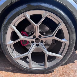 Gran oferta de llantas de ruedas de 23*10,5 pulgadas 5X112 satén negro gris aleación deportiva ruedas de coche de pasajeros para RS7 <span class=keywords><strong>RS</strong></span> Q8 <span class=keywords><strong>Audi</strong></span> llantas de coche - Product Image 2