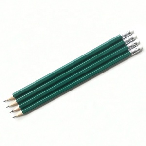 Classical Green Color Design Black HB Lead Custom Your Logo Promotional Office School Using Cheap Bulk Wooden <strong>Pencils</strong> - Product Image 1