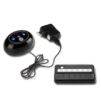 Téléavertisseur de bureau sans fil à un bouton pour poste de travail commercial unité d'alarme de cloche secrétaire/appel de patron invoquant le restaurant/café