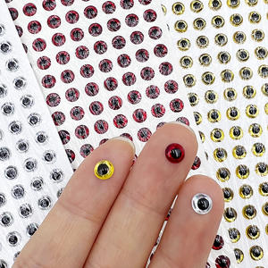 Realistico olografico artificiale 3D <span class=keywords><strong>occhi</strong></span> finti per fare esca da pesca mosca legante fai da te strumento <span class=keywords><strong>di</strong></span> pesca per pesca in acque profonde - Product Image 5