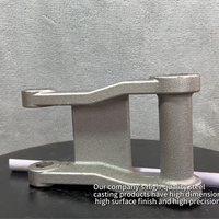 Produit de fonderie chinoise Defang : Grand moulage en alliage d'acier par moulage à la cire perdue en sable de coquille