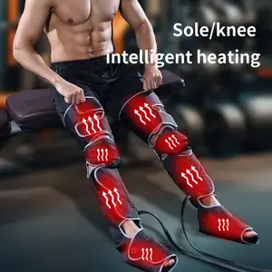 Neue Produkte 2024 Bein-Kompressionsmassagegerät tragbar elektrische Fuß-Blutzirkulation Kalb-Massage mit beruhigender Wärme