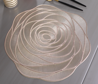 Napperon en vinyle pvc, couleur or, pour table à manger, nouvel arrivage de 2020