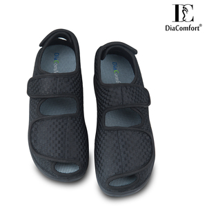 <span class=keywords><strong>Sandali</strong></span> <span class=keywords><strong>Ortopedici</strong></span> <span class=keywords><strong>Estivi</strong></span> Antiscivolo per Uomo, Scarpe Mediche Larghe per Piedi Gonfi - Product Image 4