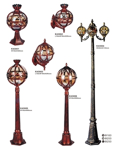 Lampe murale de jardin vintage en aluminium antirouille, étanche IP44, lanterne ronde extérieure, applique murale - Product Image 4