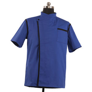 Personalizado Cocina Hotel Restaurante Unisex Transpirable Manga Corta Chef Chaqueta Uniforme Abrigo - Product Image 3