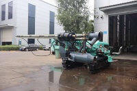 Foreuse hydraulique sur chenilles HFQ65 avec système de collecte des poussières pour le forage de roches