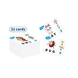 Machine d'apprentissage du vocabulaire des lettres Jinming 2 en 1 32 cartes/<span class=keywords><strong>10</strong></span> cubes <span class=keywords><strong>de</strong></span> lettres/<span class=keywords><strong>20</strong></span> blocs <span class=keywords><strong>de</strong></span> chiffres mots <span class=keywords><strong>jeu</strong></span> éducatif - Product Image 2