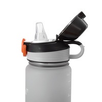 Bouteille d'eau potable de couleur de dégradé de sport portable personnalisée bouteilles d'eau de motivation 32OZ