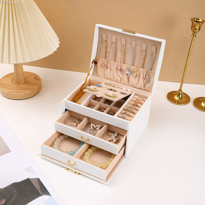 Boîte de rangement de finition de boucles d'oreilles de <span class=keywords><strong>bijoux</strong></span> de style empileur simple en gros d'usine - Product Image 3