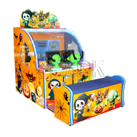 Machine de jeu vidéo d'arcade de tir aux balles effrayantes pour parc d'attractions commercial, 32 pouces