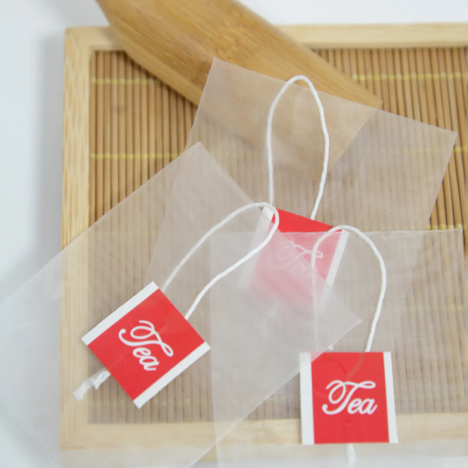 PA Nylon Filter Mesh Heat Sealing Triangle Heat Seal Empty Packaging Tea Bag