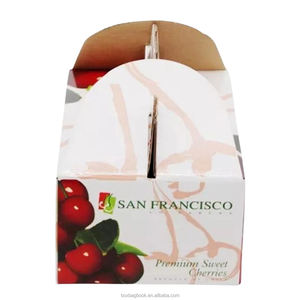 Paquet en carton pour fruits légumes épicerie pomme banane cadeau livraison logistique postale pliage facile fruits Carton boîte emballage - Product Image 5