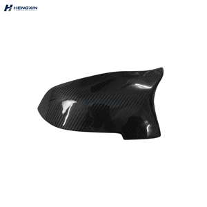 Coque de rétroviseur en fibre de carbone style F10 pour BMW Série 5 F10 F18 F07 F06 F12 F01 F02 2014-2017 - Product Image 3
