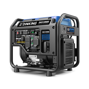 Dinking LYS3500Xi 3KW Open Frame Inverter Generator Single Cylinder OHV 4-Stroke Engine 145cc Recoil <b>Start</b> Home Backup Power - Product Image 2