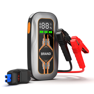 Avviatore di Emergenza Personalizzato <span class=keywords><strong>12V</strong></span> 12000mAh 1500A con Batteria al <span class=keywords><strong>Litio</strong></span> e Ampio Schermo LCD per Moto e Camion - Product Image 2