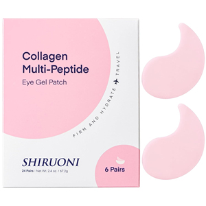 Masque Hydrogel Personnalisé Doux au Collagène <span class=keywords><strong>Naturel</strong></span> Multi-Peptides pour le Contour des <span class=keywords><strong>Yeux</strong></span> – Atténue les Cernes, Éclaircissant et Anti-Rides - Product Image 1