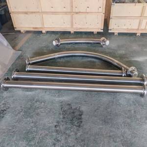 鉱業向けセラミックライニング鋼複合材SS304/316ステンレス鋼シームレスパイプ継手 - Product Image 3