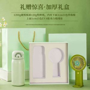 New Idea 2024 Women's Business Style <b>Gift</b> Set Mini Fan Umbrella Water Bottle Towel-Customized Color Logo Silk Screen High <b>Gift</b> - Product Image 3