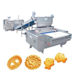 Automatic <b>Biscuit</b> <b>Making</b> <b>Machine</b> <b>Biscuit</b> Production Line Mini Cookie Maker Snack <b>Machines</b> - Product Image 5