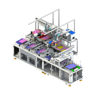 Machine de collage automatique pour modules de batterie à noyau alvéolaire en aluminium, ampoules LED et fabricants de notebooks (pour CD)