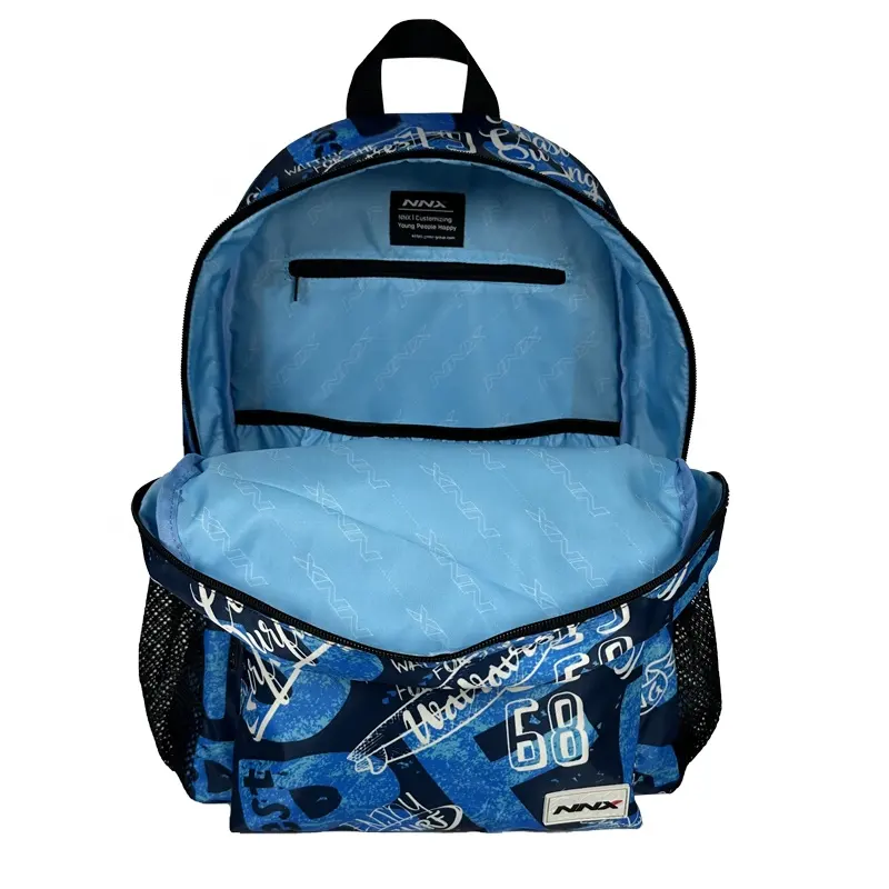 Mochila deportiva personalizada para estudiantes, mochila de lona de la Academia para adultos, mochila para estudiantes adolescentes de primaria media con compartimento para zapatos