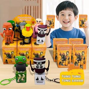 Nuevo juguete transfronterizo de descompresión con sonido de botón y voz Shanhaijing, divertido llavero de muñeco de palo - Product Image 6