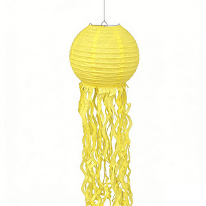 Décorations de fête, lanternes en papier en forme de méduse, rose, lavande, vert, lanternes suspendues pour fête sur le thème de <span class=keywords><strong>la</strong></span> naissance d'un bébé - Product Image 4